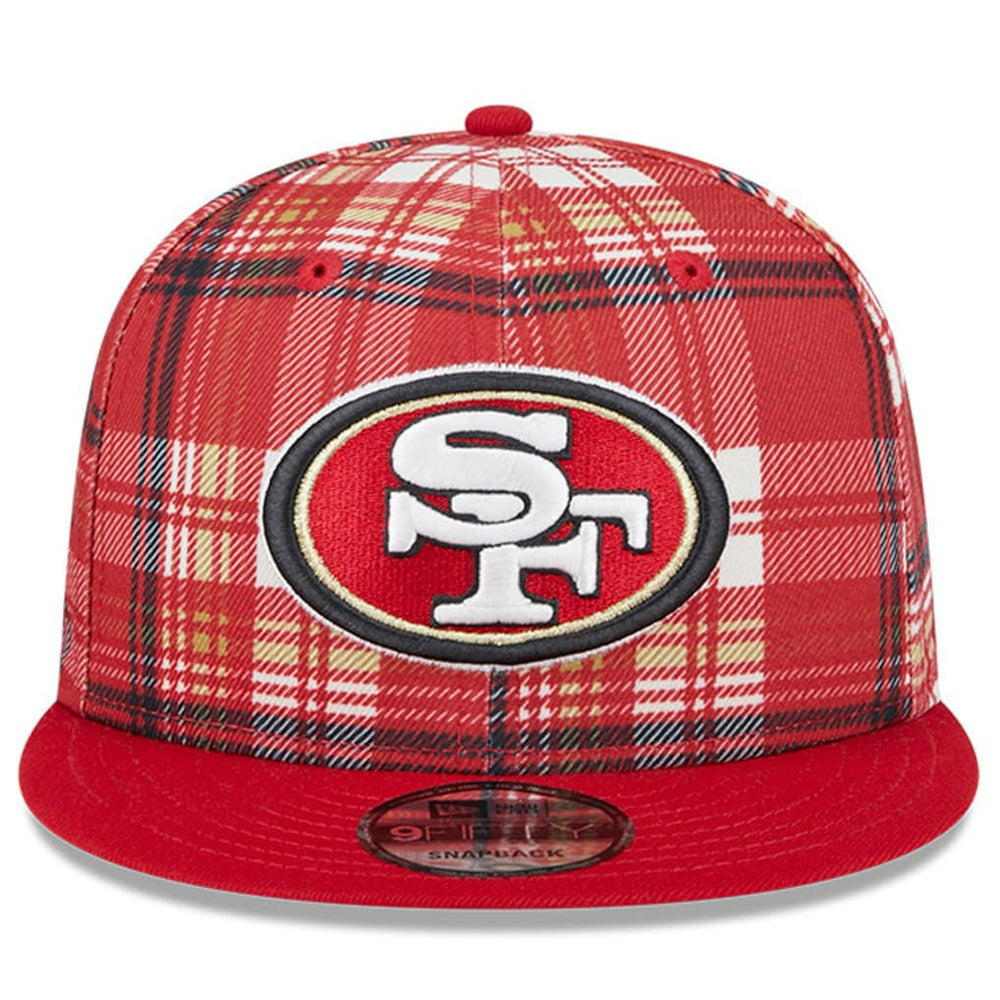 San Francisco 49ers New Era 2024 Sideline Statement 9FIFTY Snapback Hat - Scarlet - NFL