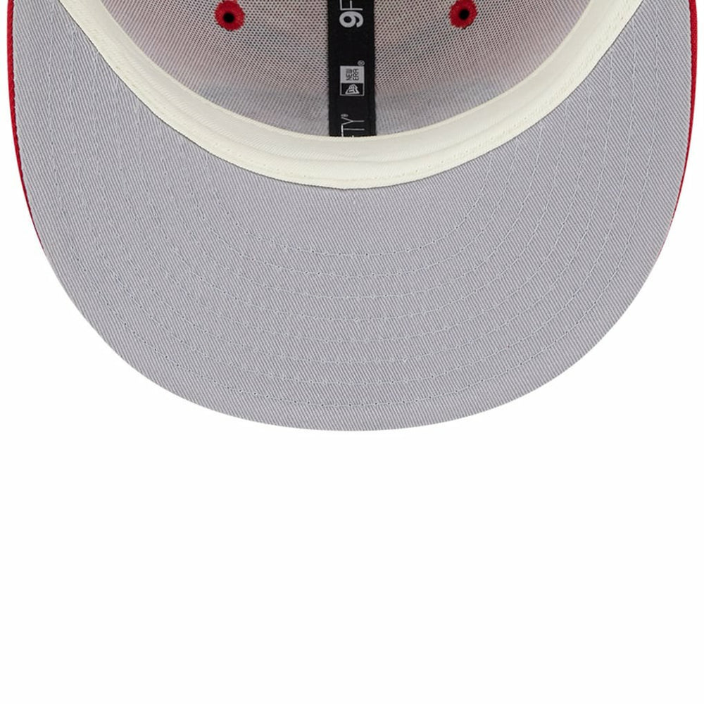 San Francisco 49ers New Era 2024 Sideline Statement 9FIFTY Snapback Hat - Scarlet - NFL