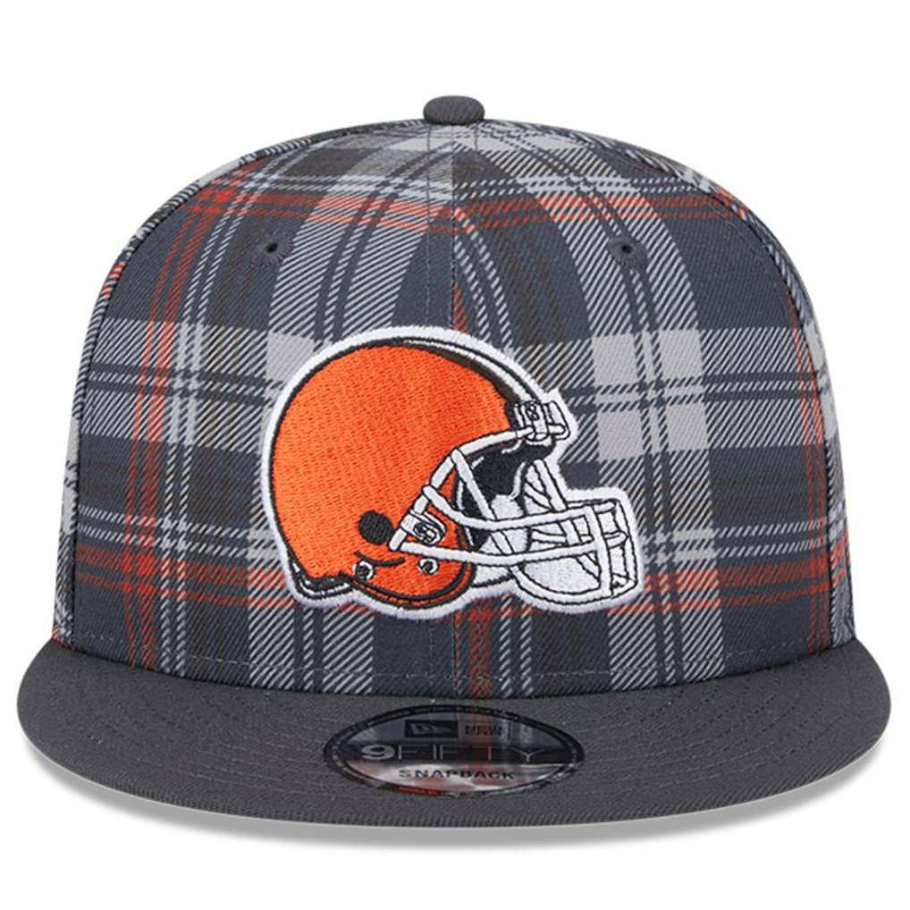 Cleveland Browns New Era 2024 Sideline Statement 9FIFTY Snapback Hat - Gray - NFL