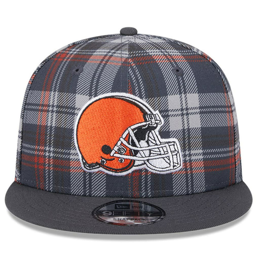 Cleveland Browns New Era 2024 Sideline Statement 9FIFTY Snapback Hat - Gray - NFL