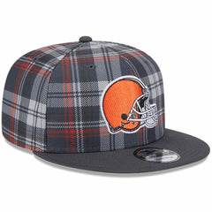 Cleveland Browns New Era 2024 Sideline Statement 9FIFTY Snapback Hat - Gray - NFL