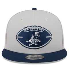 Dallas Cowboys New Era 2024 Sideline Historic 9FIFTY Snapback Hat - Stone/Navy - NFL