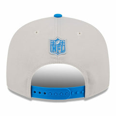 Detroit Lions New Era 2024 Sideline Historic 9FIFTY Snapback Hat - Stone/Blue - NFL
