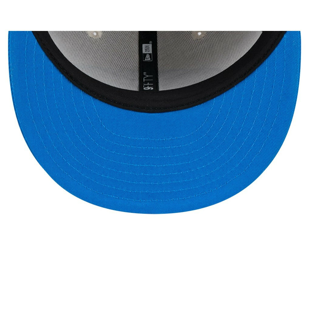 Detroit Lions New Era 2024 Sideline Historic 9FIFTY Snapback Hat - Stone/Blue - NFL