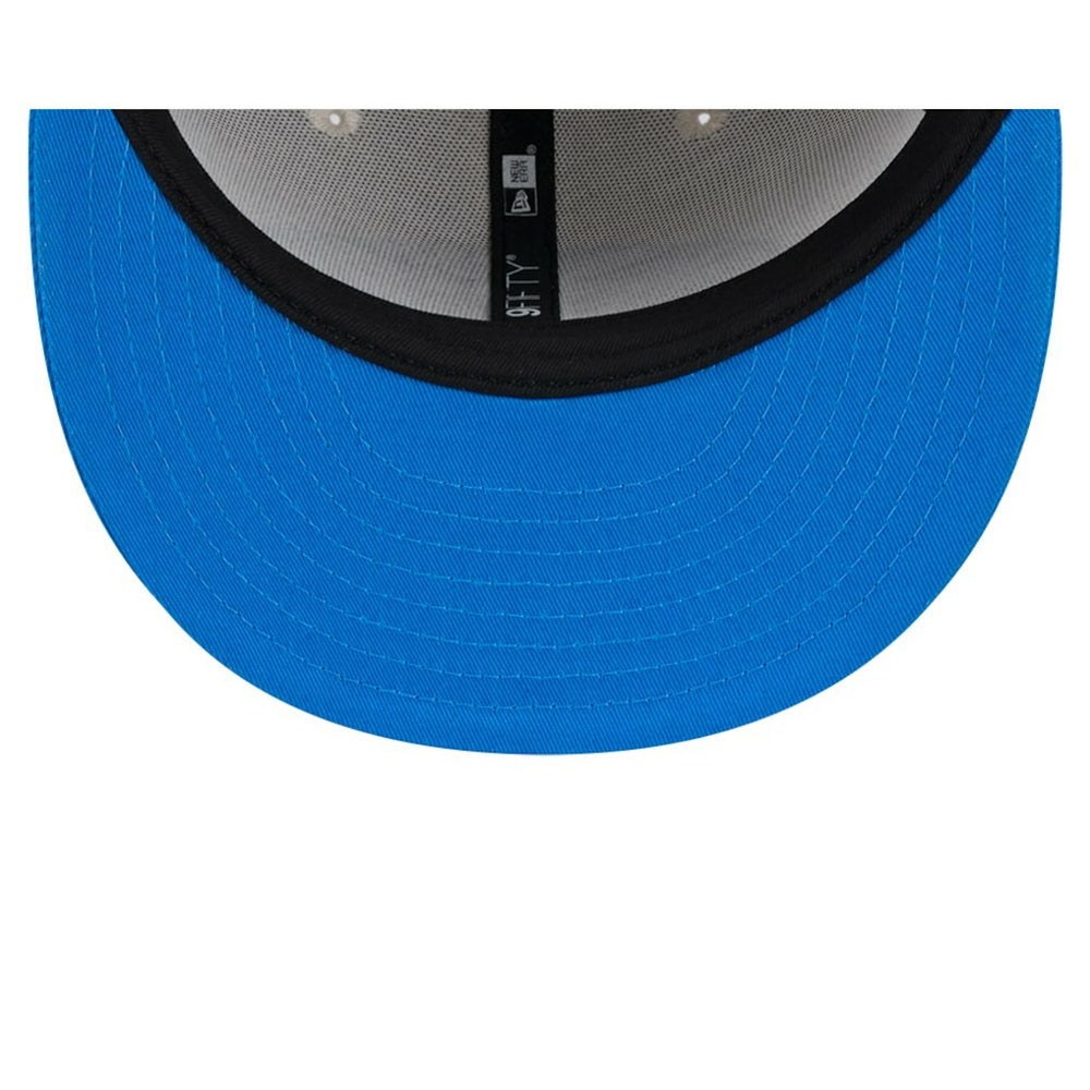 Detroit Lions New Era 2024 Sideline Historic 9FIFTY Snapback Hat - Stone/Blue - NFL