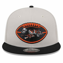 Cincinnati Bengals New Era 2024 Sideline Historic 9FIFTY Snapback Hat - Stone/Black - NFL