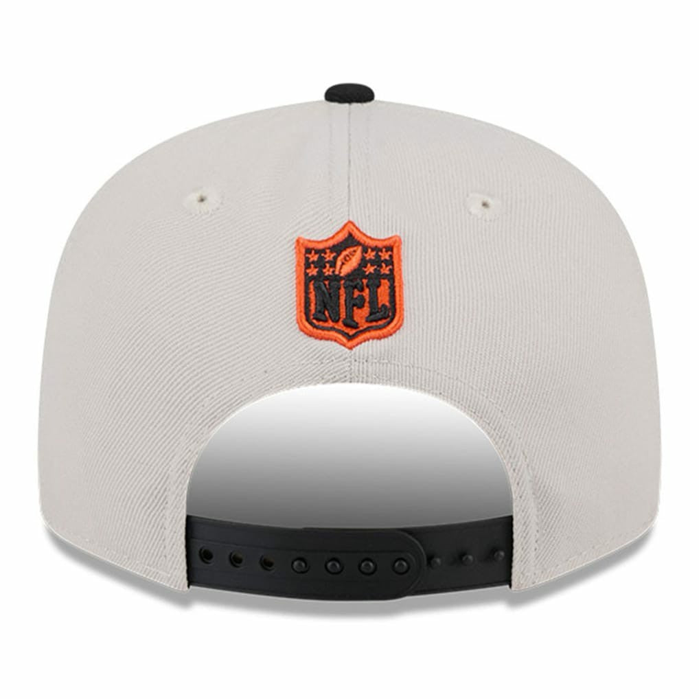Cincinnati Bengals New Era 2024 Sideline Historic 9FIFTY Snapback Hat - Stone/Black - NFL