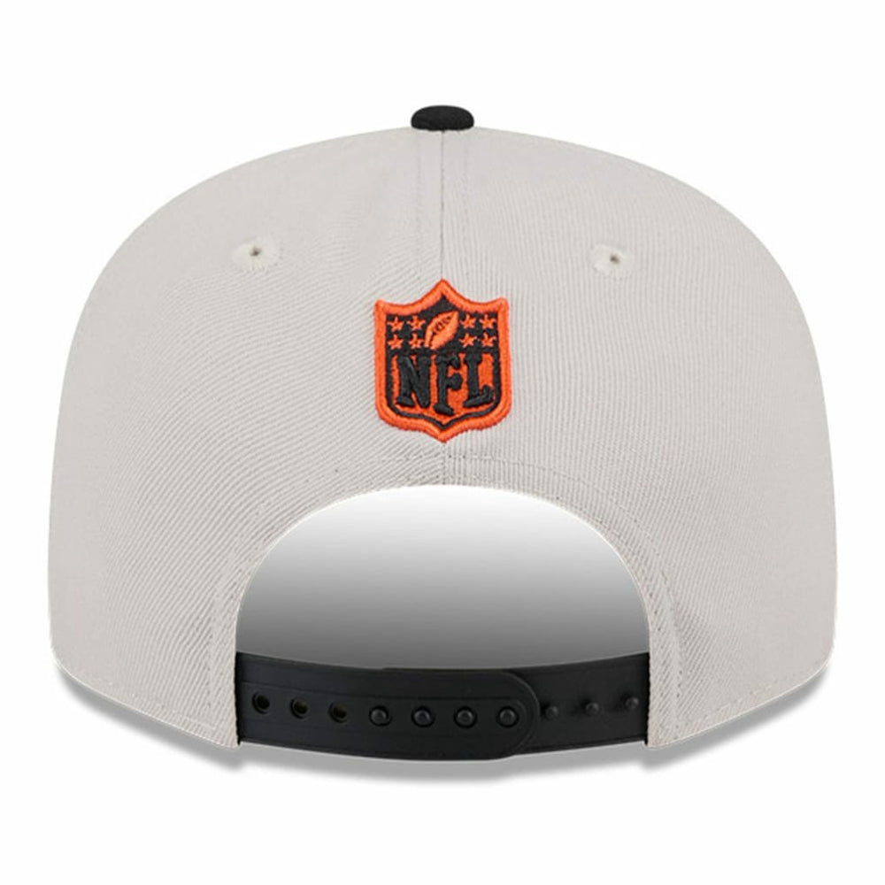Cincinnati Bengals New Era 2024 Sideline Historic 9FIFTY Snapback Hat - Stone/Black - NFL