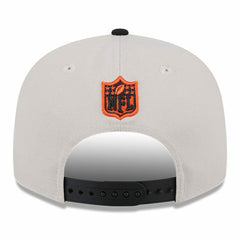 Cincinnati Bengals New Era 2024 Sideline Historic 9FIFTY Snapback Hat - Stone/Black - NFL