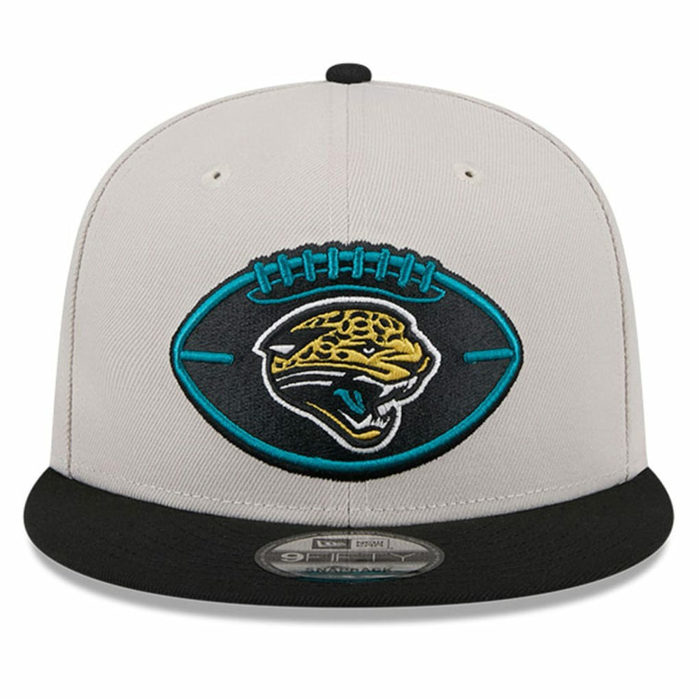 Jacksonville Jaguars New Era 2024 Sideline Historic 9FIFTY Snapback Hat - Stone/Black - NFL