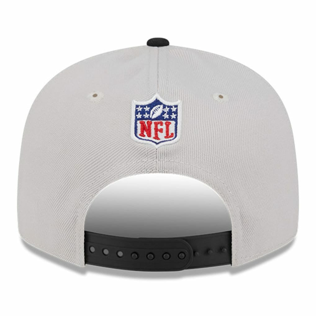 Philadelphia Eagles New Era 2024 Sideline Historic 9FIFTY Snapback Hat - Stone/Black - NFL