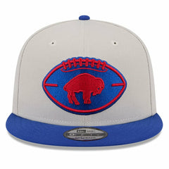 Buffalo Bills New Era 2024 Sideline Historic 9FIFTY Snapback Hat - Stone/Royal - NFL