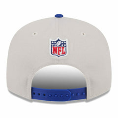 Buffalo Bills New Era 2024 Sideline Historic 9FIFTY Snapback Hat - Stone/Royal - NFL