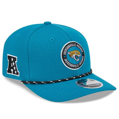 Jacksonville Jaguars New Era 2024 Sideline 9SEVENTY Stretch-Snap Hat - Teal - NFL