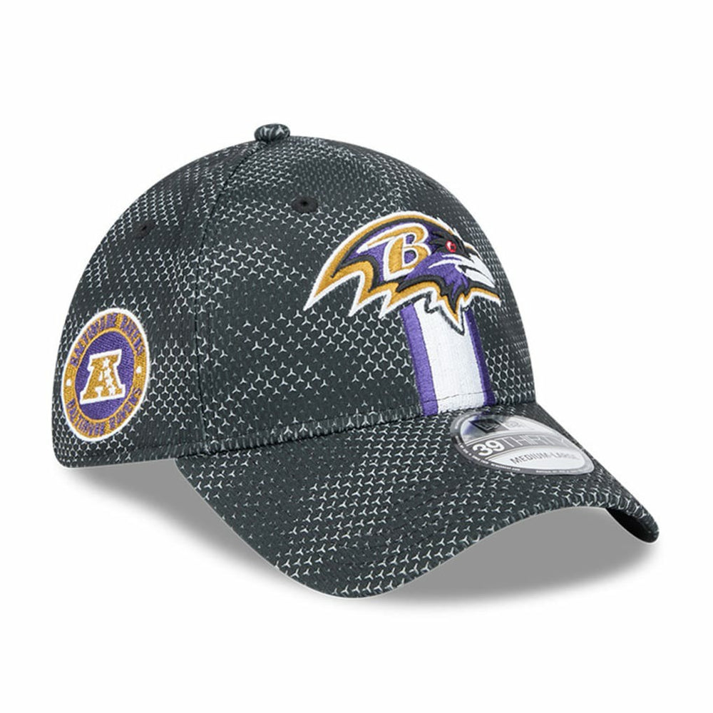 Baltimore Ravens New Era 2024 Sideline 39THIRTY Flex Hat - Black - NFL