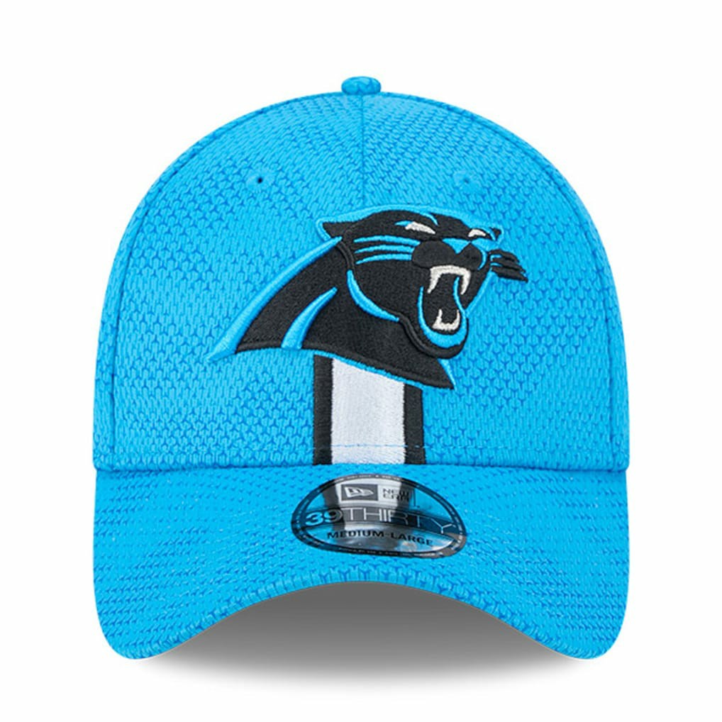 Carolina Panthers New Era 2024 Sideline 39THIRTY Flex Hat - Blue - NFL