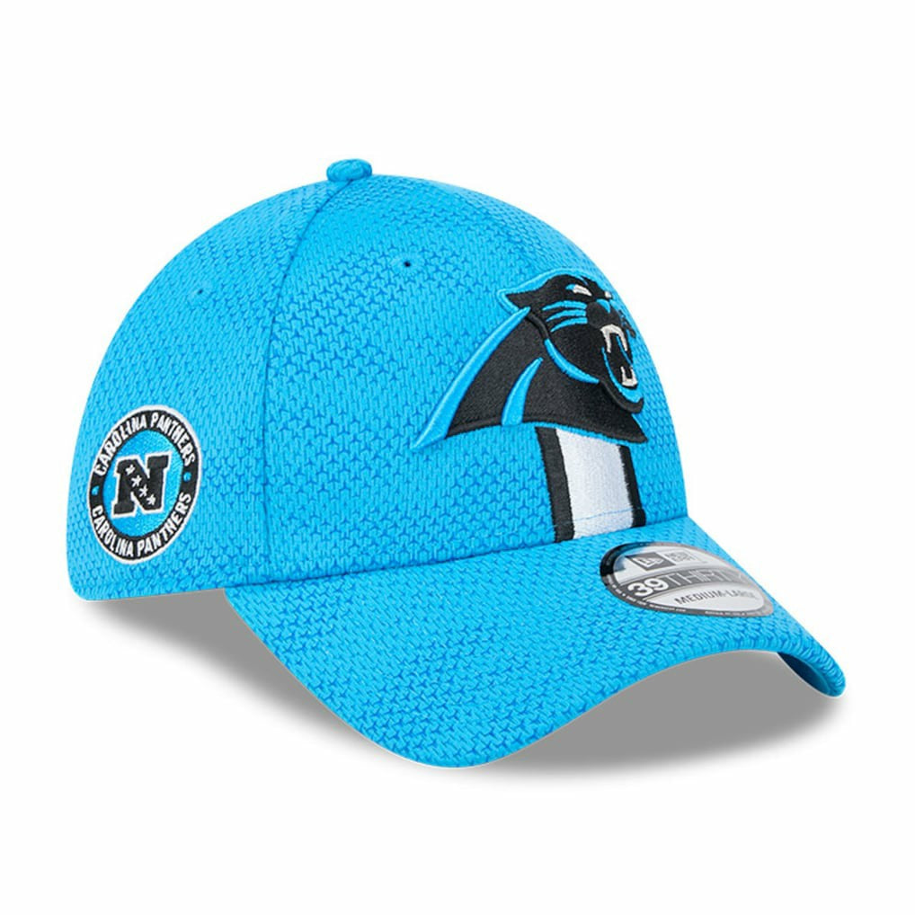 Carolina Panthers New Era 2024 Sideline 39THIRTY Flex Hat - Blue - NFL