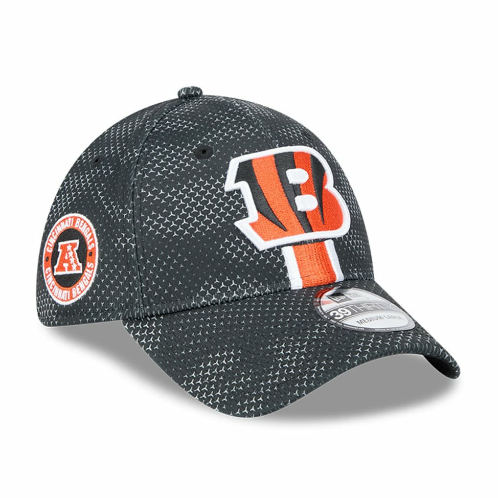 Cincinnati Bengals New Era 2024 Sideline 39THIRTY Flex Hat - Black - NFL