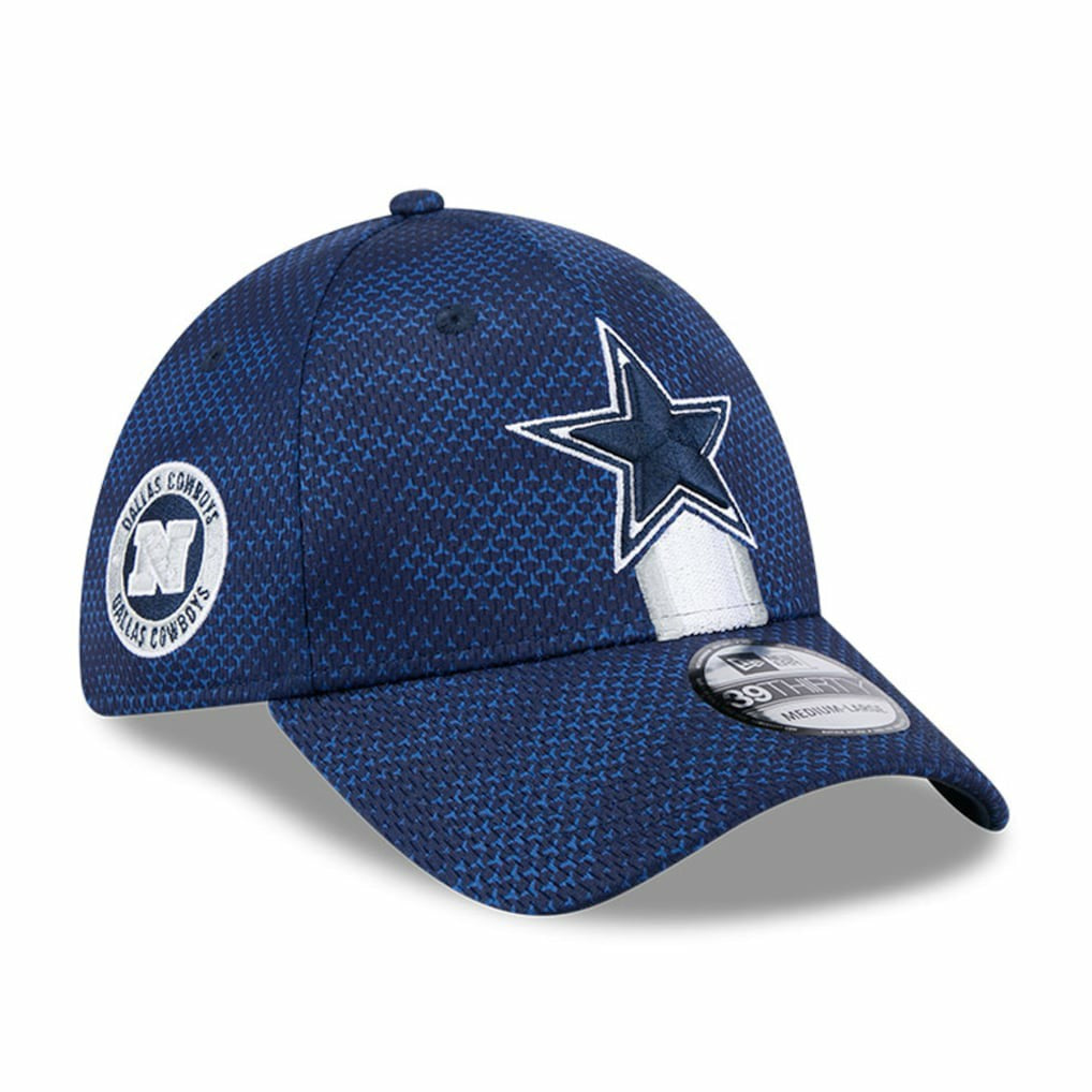 Dallas Cowboys New Era 2024 Sideline 39THIRTY Flex Hat - Navy - NFL