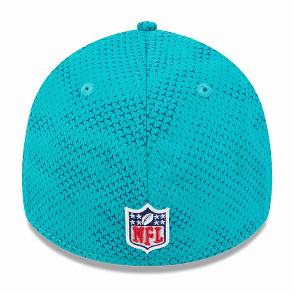 Miami Dolphins New Era 2024 Sideline 39THIRTY Flex Hat - Aqua - NFL