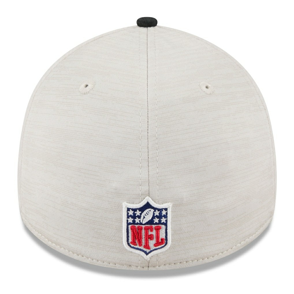 New Orleans Saints New Era 2024 Sideline Historic 39THIRTY Flex Hat - Stone/Black - NFL
