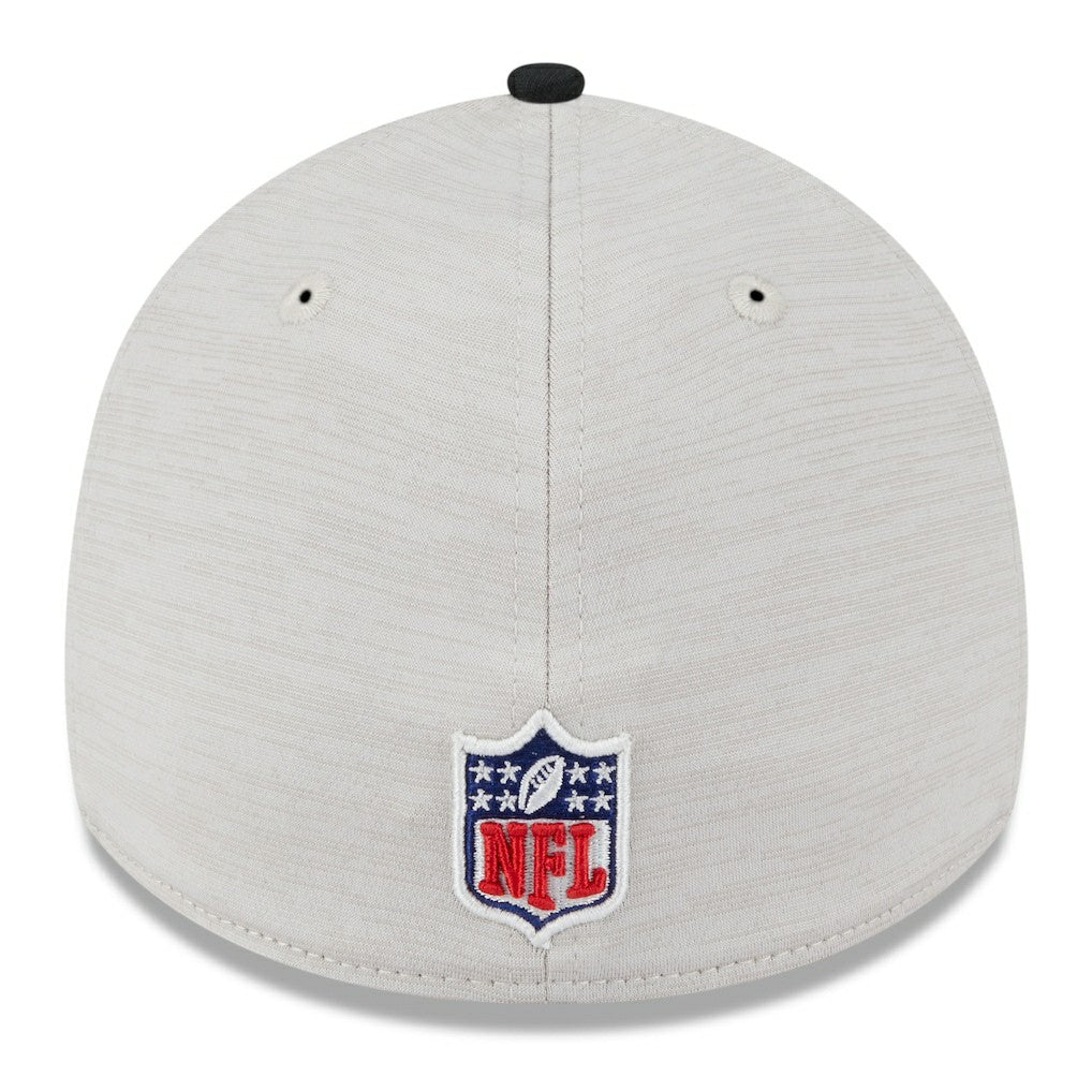 Philadelphia Eagles New Era 2024 Sideline Historic 39THIRTY Flex Hat - Stone/Black - NFL