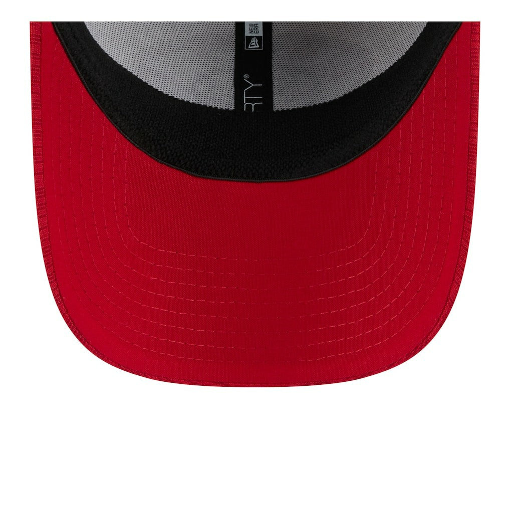 San Francisco 49ers New Era 2024 Sideline Historic 39THIRTY Flex Hat - Stone/Scarlet - NFL