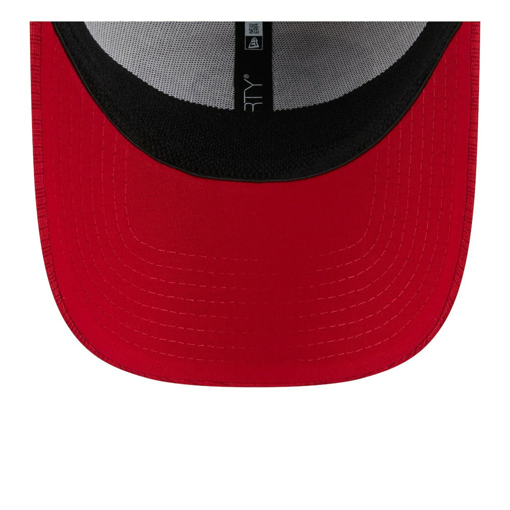 San Francisco 49ers New Era 2024 Sideline Historic 39THIRTY Flex Hat - Stone/Scarlet - NFL