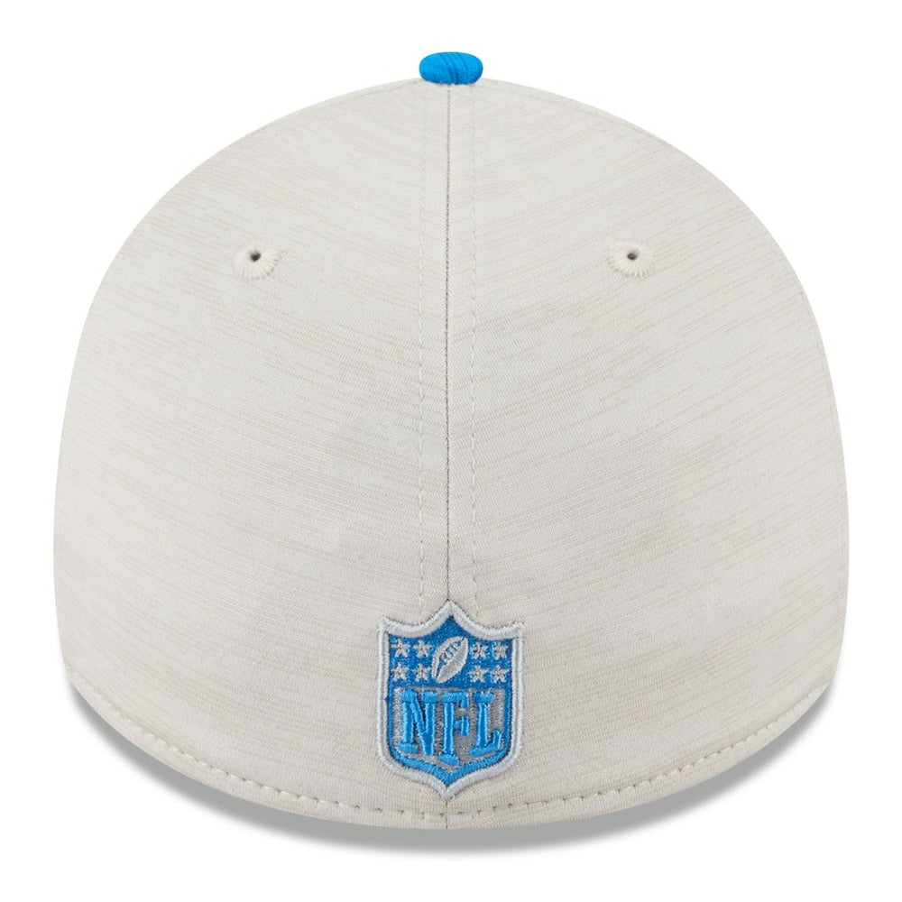 Detroit Lions New Era 2024 Sideline Historic 39THIRTY Flex Hat - Stone/Blue - NFL