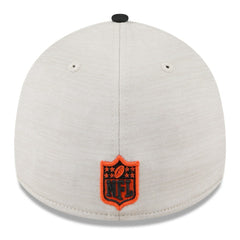 Cincinnati Bengals New Era 2024 Sideline Historic 39THIRTY Flex Hat - Stone/Black - NFL