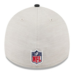 Jacksonville Jaguars New Era 2024 Sideline Historic 39THIRTY Flex Hat - Stone/Teal - NFL