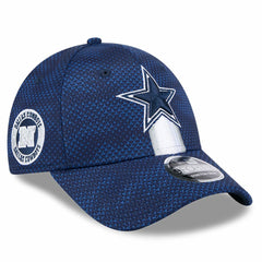Dallas Cowboys New Era 2024 Sideline 9FORTY Stretch-Snap Hat - Navy - NFL