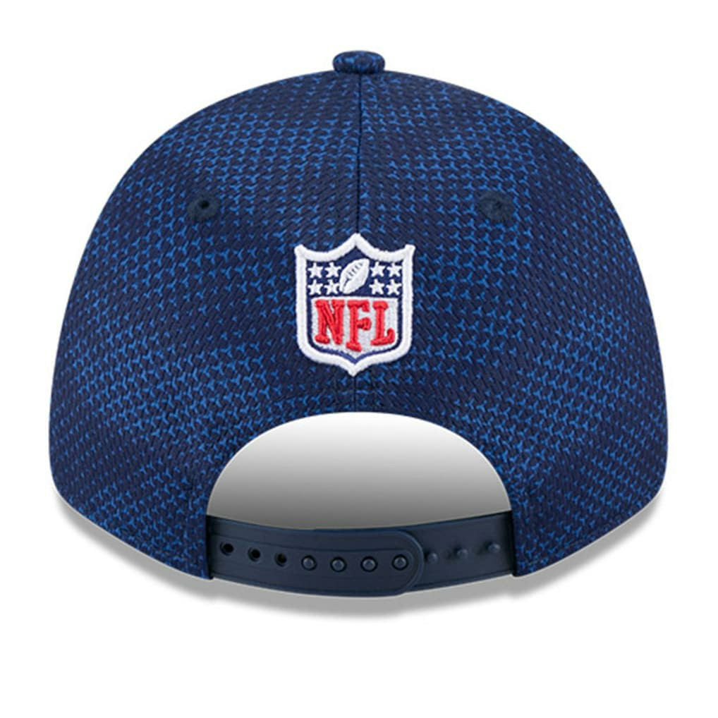 Dallas Cowboys New Era 2024 Sideline 9FORTY Stretch-Snap Hat - Navy - NFL