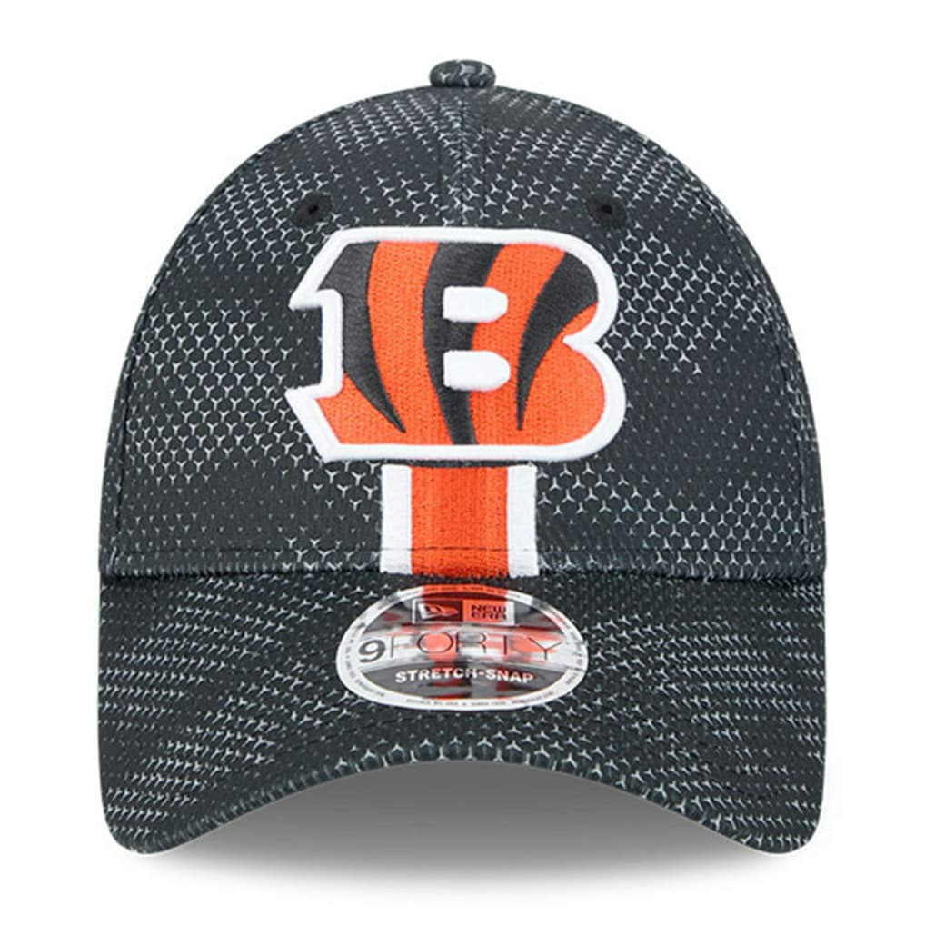 Cincinnati Bengals New Era 2024 Sideline 9FORTY Stretch-Snap Hat - Black - NFL