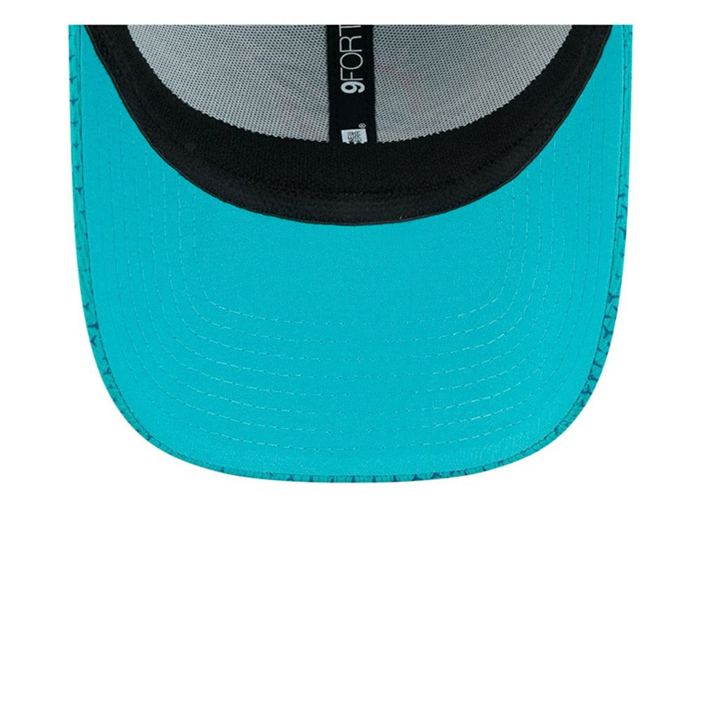 Miami Dolphins New Era 2024 Sideline 9FORTY Stretch-Snap Hat - Aqua - NFL