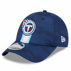 Tennessee Titans New Era 2024 Sideline 9FORTY Stretch-Snap Hat - Navy - NFL