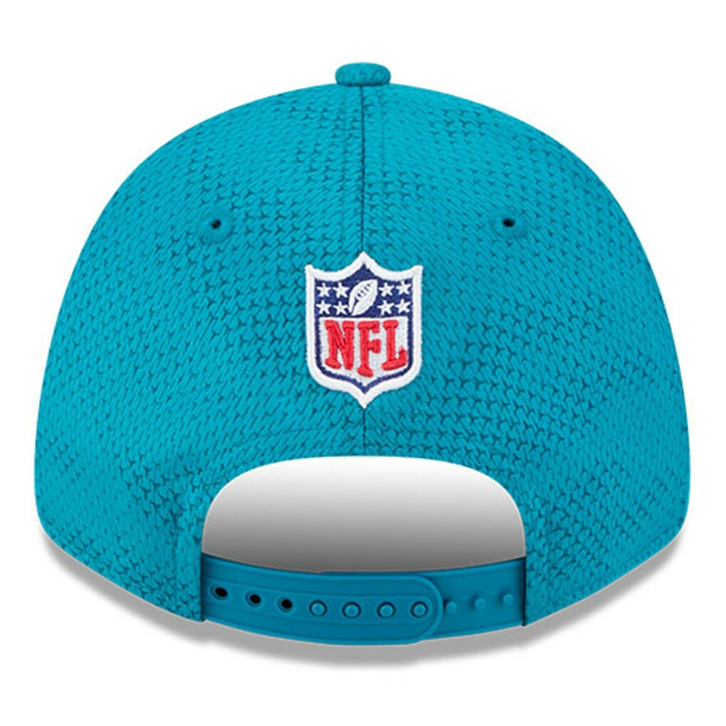 Jacksonville Jaguars New Era 2024 Sideline 9FORTY Stretch-Snap Hat - Teal - NFL