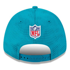 Jacksonville Jaguars New Era 2024 Sideline 9FORTY Stretch-Snap Hat - Teal - NFL