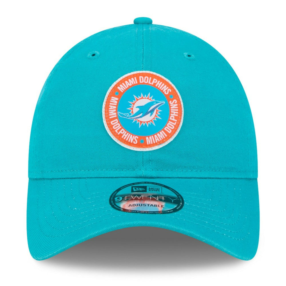 Miami Dolphins New Era 2024 Sideline 9TWENTY Adjustable Hat - Aqua - NFL