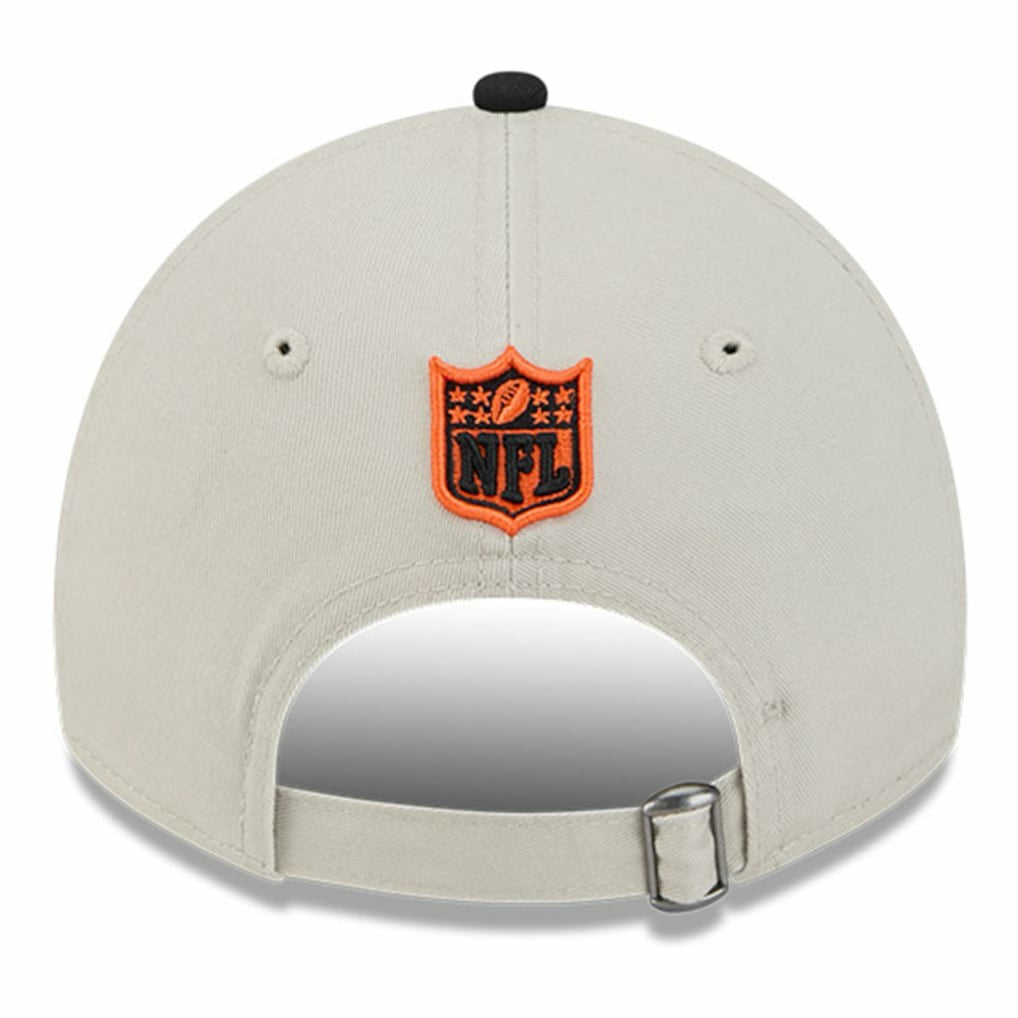 Cincinnati Bengals New Era 2024 Sideline Historic 9TWENTY Adjustable Hat - Stone/Black - NFL