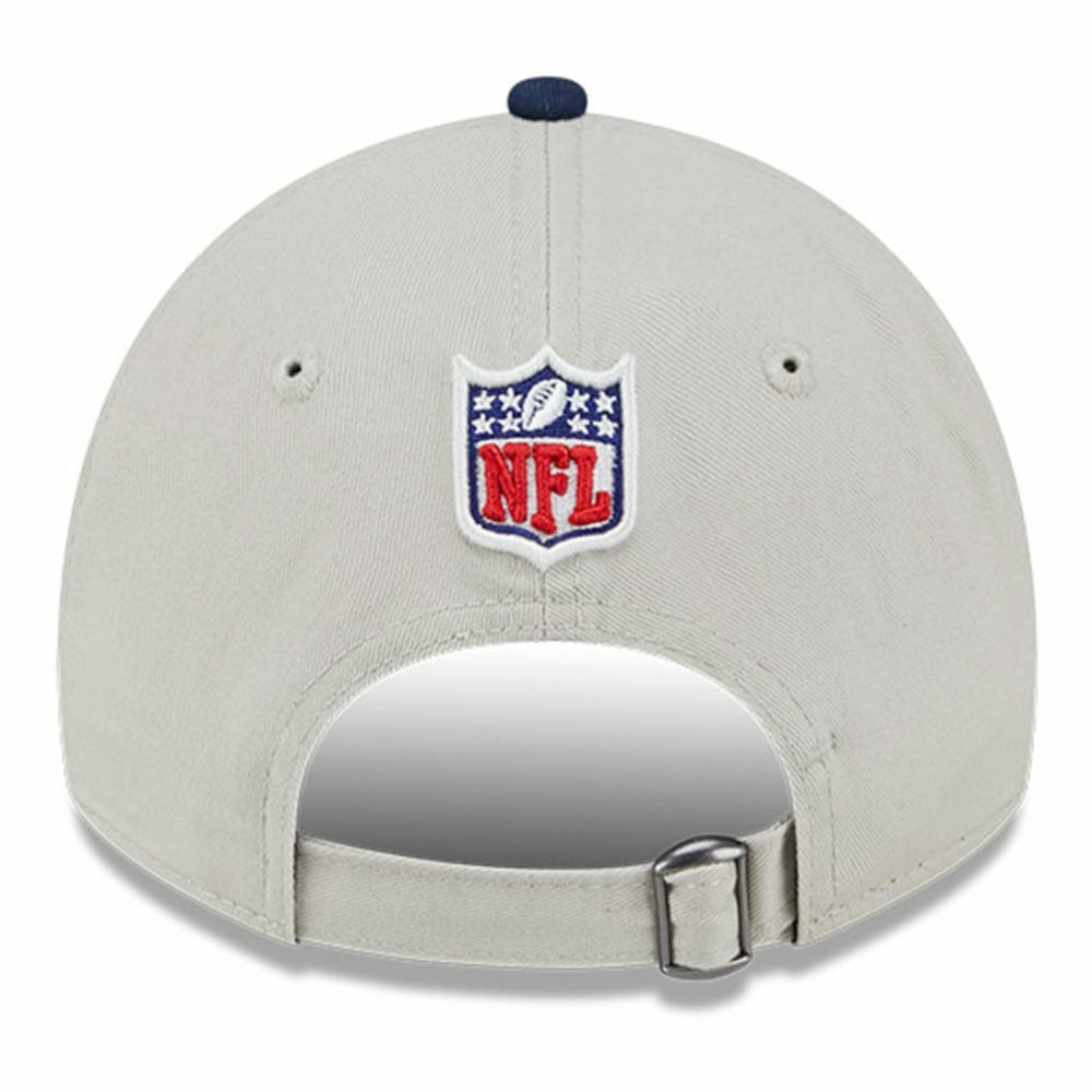Dallas Cowboys New Era 2024 Sideline Historic 9TWENTY Adjustable Hat - Stone/Navy - NFL