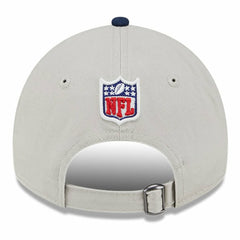 Dallas Cowboys New Era 2024 Sideline Historic 9TWENTY Adjustable Hat - Stone/Navy - NFL