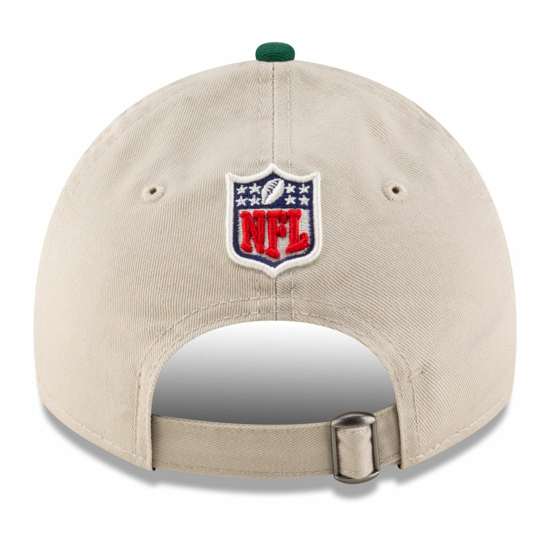 New York Jets New Era 2024 Sideline Historic 9TWENTY Adjustable Hat - Stone/Green - NFL