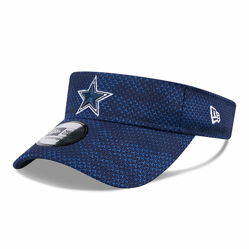 Dallas Cowboys New Era 2024 Sideline Visor - Navy - NFL