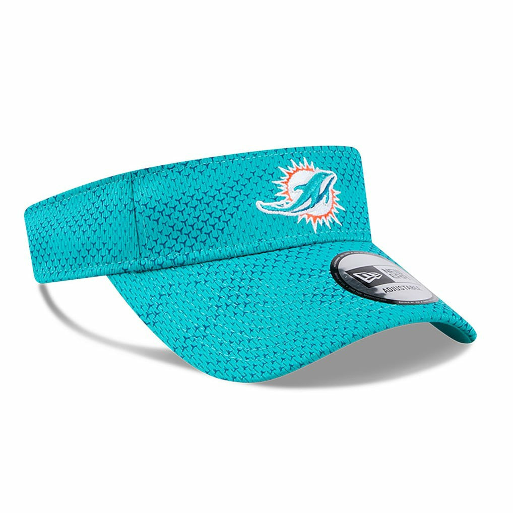 Miami Dolphins New Era 2024 Sideline Visor - Aqua - NFL