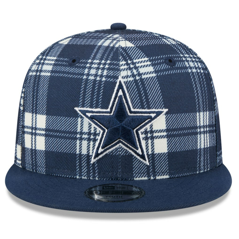 Dallas Cowboys New Era Youth 2024 Sideline Statement 9FIFTY Snapback Hat - Navy - NFL