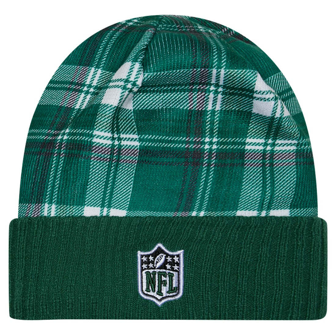 New York Jets New Era Sideline Statement Cuffed Knit Hat - Green - NFL