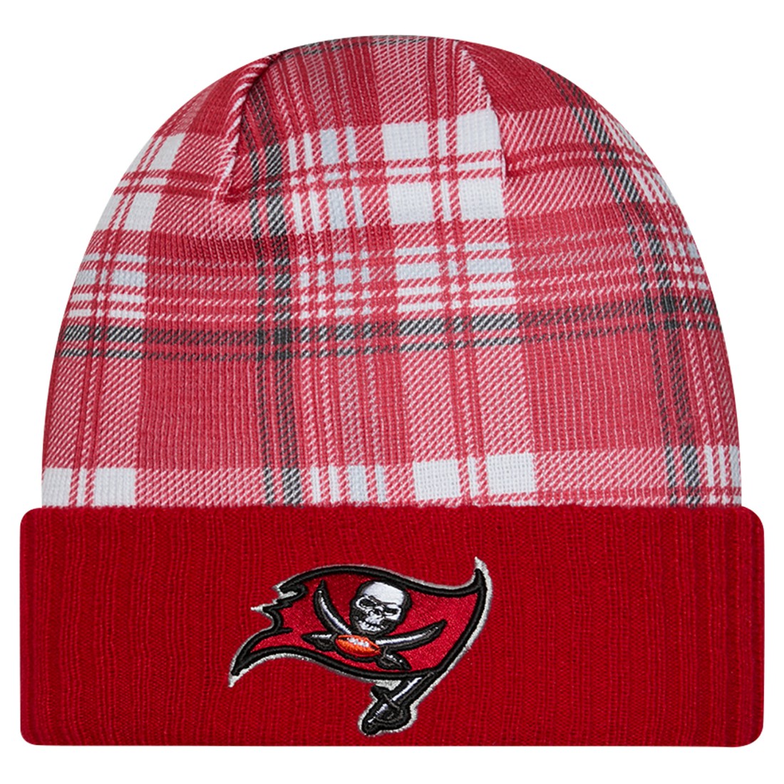 Tampa Bay Buccaneers New Era Sideline Statement Cuffed Knit Hat - Red - NFL