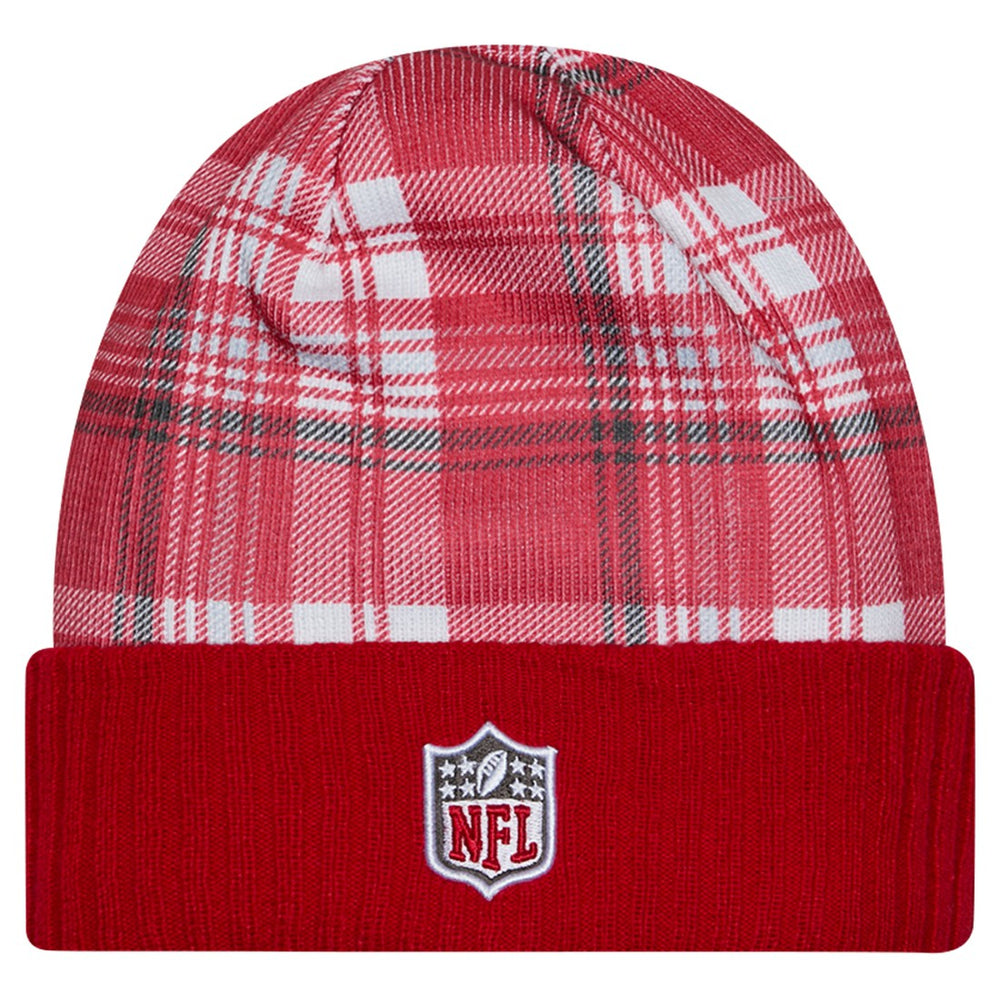 Tampa Bay Buccaneers New Era Sideline Statement Cuffed Knit Hat - Red - NFL
