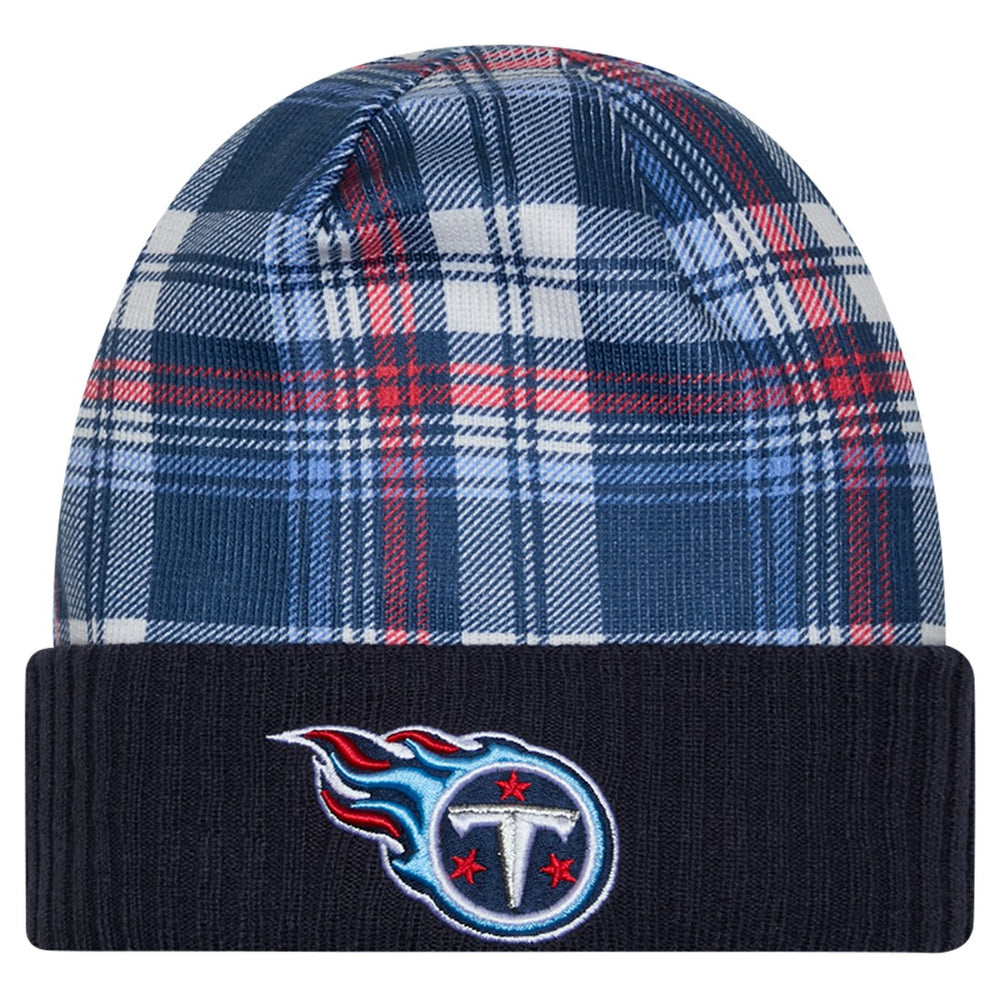 Tennessee Titans New Era Sideline Statement Cuffed Knit Hat - Navy - NFL